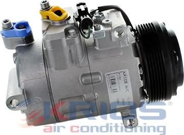 Meat & Doria K11492A - Компрессор кондиционера autospares.lv