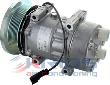 Meat & Doria K11327A - Компрессор кондиционера autospares.lv