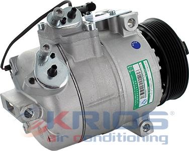 Meat & Doria KSB249D - Компрессор кондиционера autospares.lv