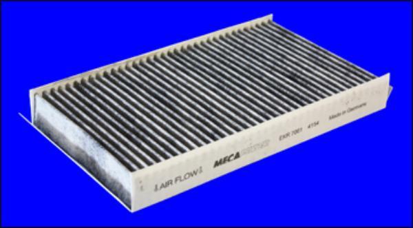 Mecafilter EKR7061 - Фильтр воздуха в салоне autospares.lv