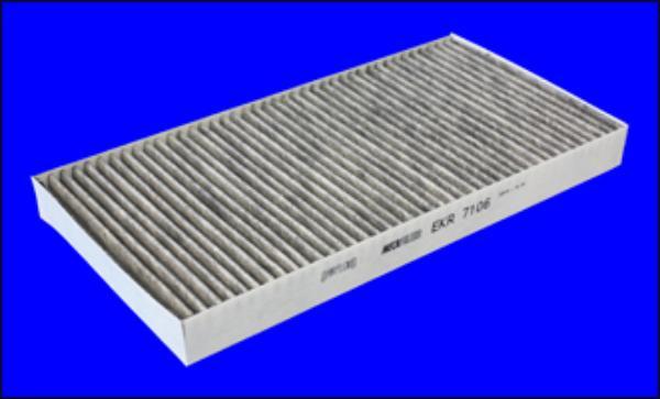 Mecafilter EKR7106 - Фильтр воздуха в салоне autospares.lv