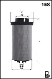 Mecafilter ELG5544 - Топливный фильтр autospares.lv