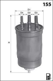 Mecafilter ELG5393 - Топливный фильтр autospares.lv