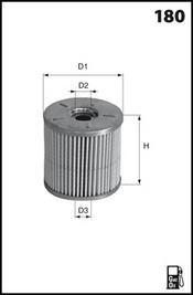 Mecafilter ELG5597 - Топливный фильтр autospares.lv