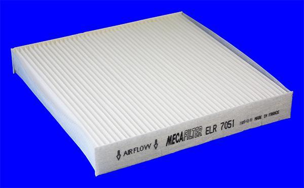 Mecafilter ELR7051 - Фильтр воздуха в салоне autospares.lv