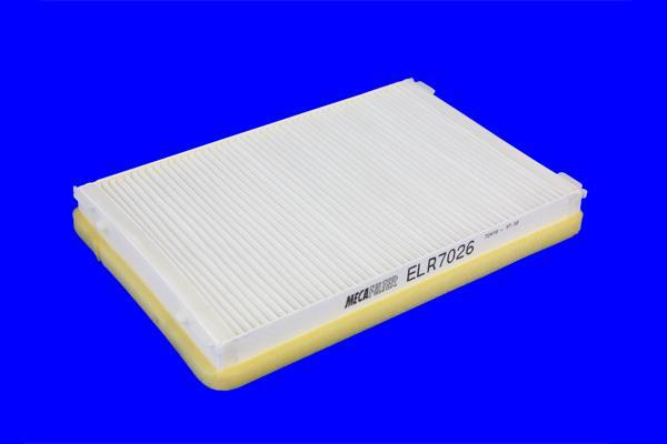 Mecafilter ELR7026 - Фильтр воздуха в салоне autospares.lv