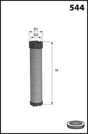 Mecafilter FA3274 - Фильтр добавочного воздуха autospares.lv