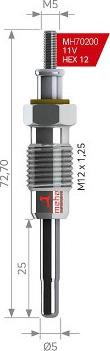 MEHA AUTOMOTIVE MH70200 - Свеча накаливания autospares.lv