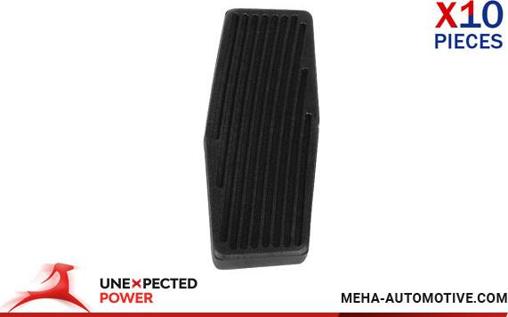 MEHA AUTOMOTIVE MH72492K - Накладка на педаль, педаль акселоратора autospares.lv