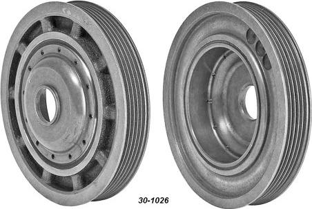 MEHA AUTOMOTIVE MHK60088 - Шкив коленчатого вала autospares.lv