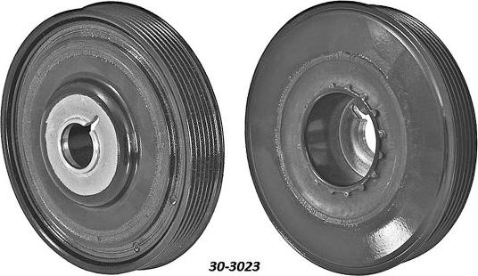 MEHA AUTOMOTIVE MHK60022 - Шкив коленчатого вала autospares.lv