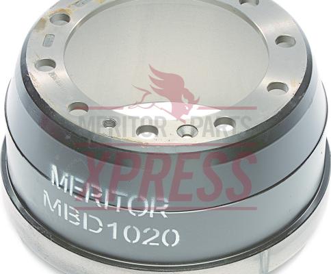 Meritor MBD1008 - Тормозной барабан autospares.lv