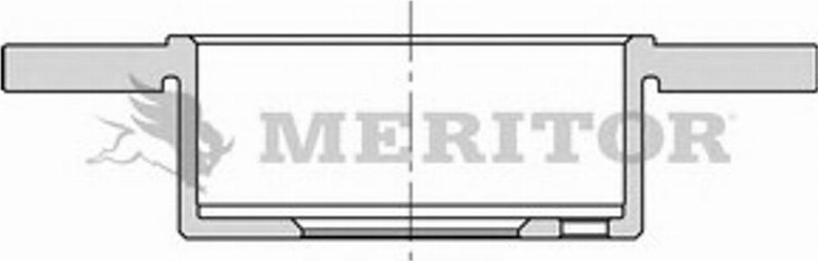 Meritor MBR6006 - Тормозной диск autospares.lv