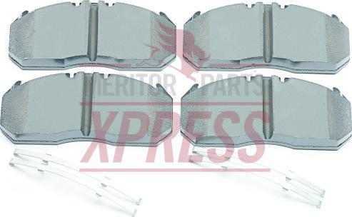 Meritor MDP5054 - Тормозные колодки, дисковые, комплект autospares.lv
