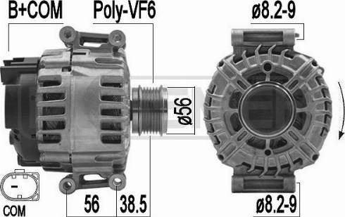 Messmer 209493 - Генератор autospares.lv