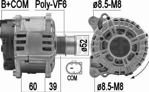 Messmer 209492 - Генератор autospares.lv