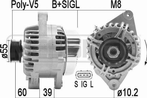 Messmer 209443A - Генератор autospares.lv