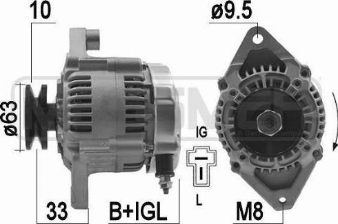 Messmer 209442A - Генератор autospares.lv