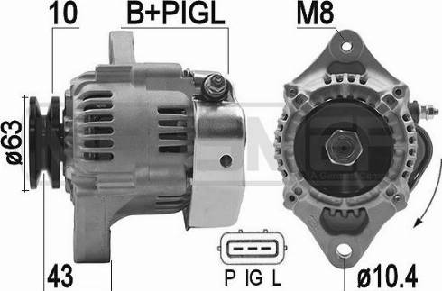 Messmer 209467A - Генератор autospares.lv