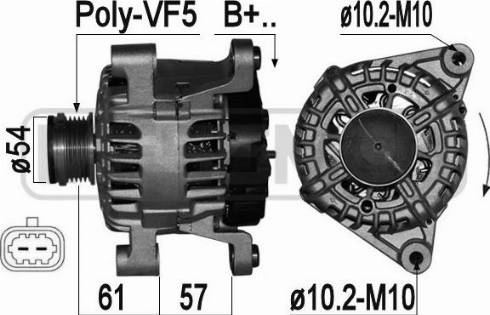 Messmer 209406 - Генератор autospares.lv