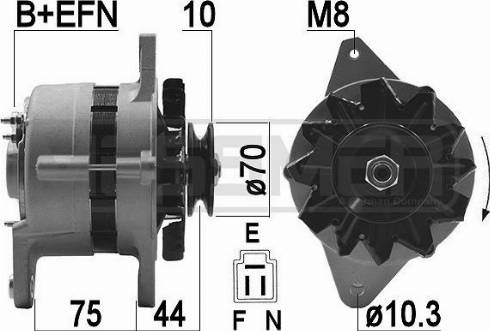 Messmer 209484A - Генератор autospares.lv