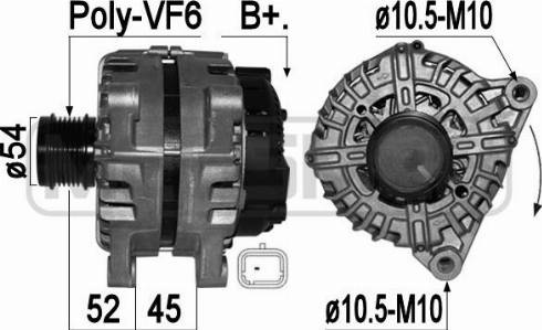 Messmer 209433 - Генератор autospares.lv