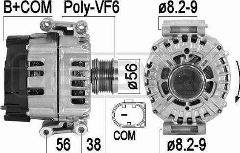 Messmer 209592 - Генератор autospares.lv