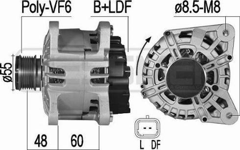 Messmer 209546A - Генератор autospares.lv