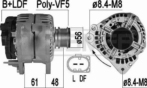 Messmer 209556A - Генератор autospares.lv