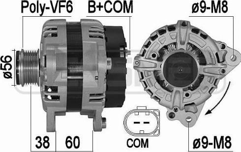 Messmer 209564A - Генератор autospares.lv