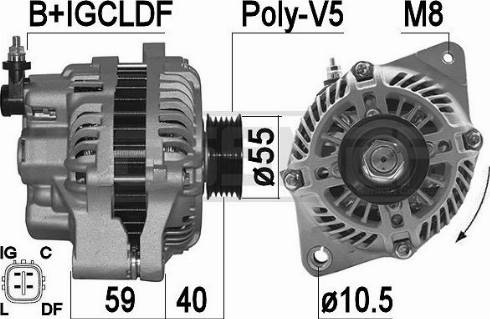 Messmer 209500A - Генератор autospares.lv