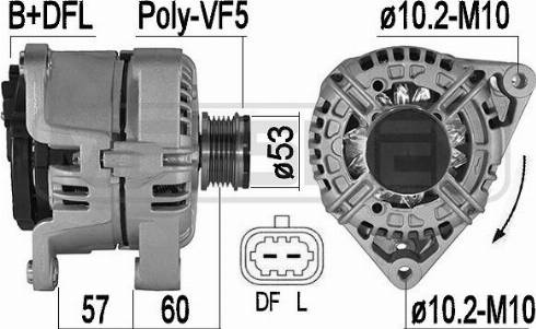 Messmer 209539A - Генератор autospares.lv