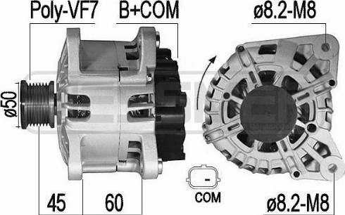 Messmer 209524A - Генератор autospares.lv