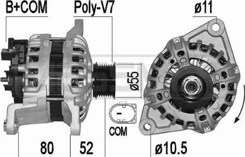 Messmer 209528A - Генератор autospares.lv