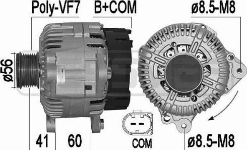 Messmer 209577A - Генератор autospares.lv