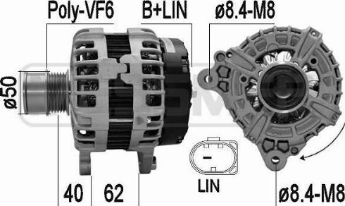 Messmer 209614A - Генератор autospares.lv