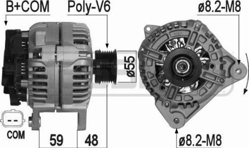 Messmer 209098A - Генератор autospares.lv