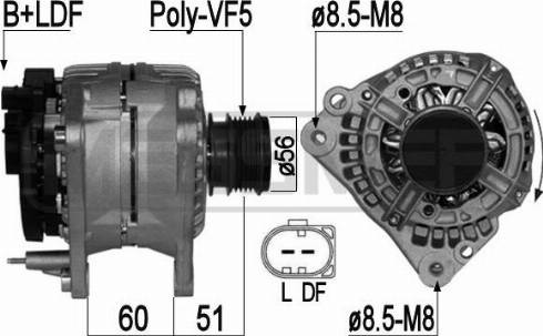 Messmer 209043A - Генератор autospares.lv