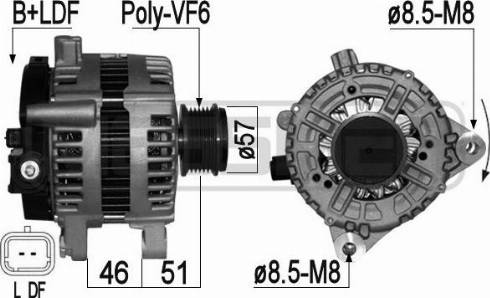 Messmer 209054A - Генератор autospares.lv