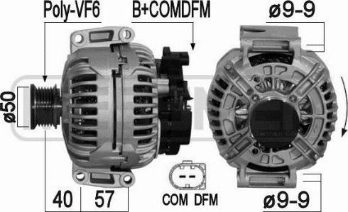 Messmer 209050A - Генератор autospares.lv