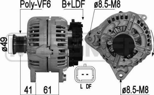 Messmer 209053A - Генератор autospares.lv