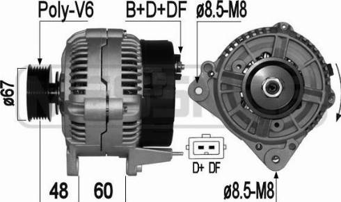 Messmer 209064A - Генератор autospares.lv