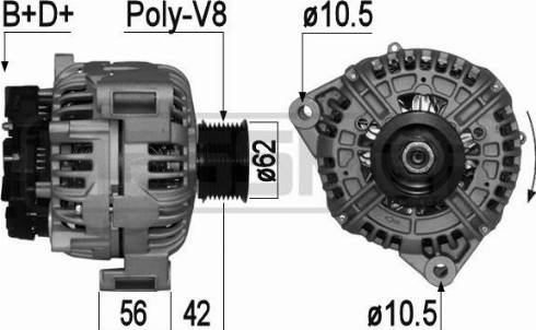 Messmer 209060A - Генератор autospares.lv