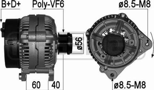 Messmer 209067A - Генератор autospares.lv