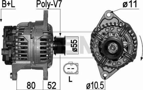 Messmer 209085A - Генератор autospares.lv