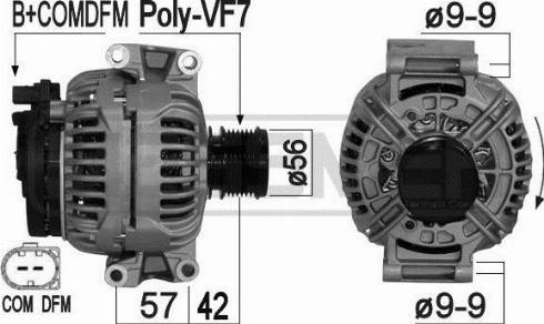 Messmer 209086 - Генератор autospares.lv