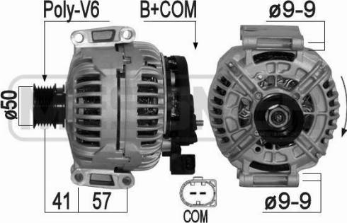 Messmer 209088A - Генератор autospares.lv