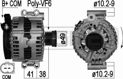 Messmer 209038A - Генератор autospares.lv