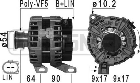 Messmer 209032A - Генератор autospares.lv