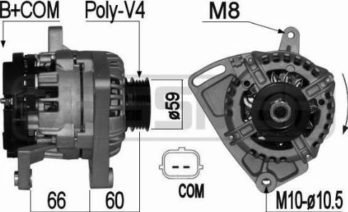 Messmer 209075 - Генератор autospares.lv